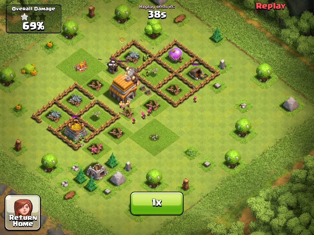 Clash of Clans Town Hall Level 5