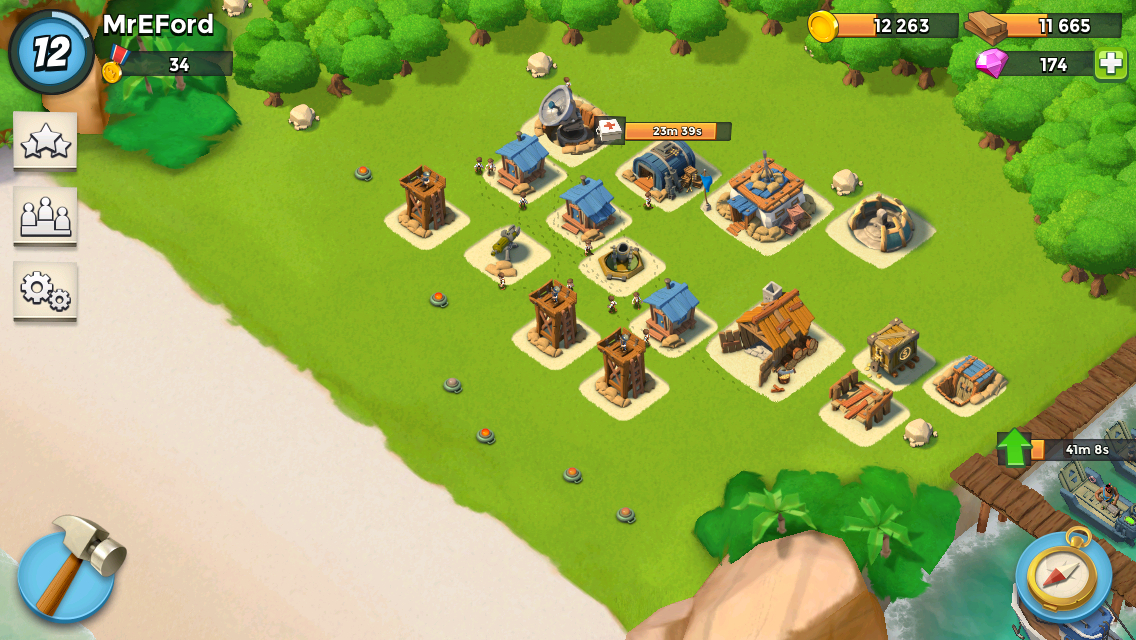 boom beach landing craft levels