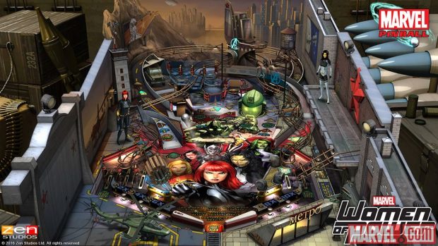Black Widow, Ms. Marvel, and More Coming to 'Marvel Pinball'