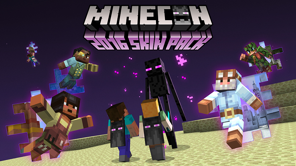 'Minecraft: Pocket Edition' Minecon Skins Available Now, Get Them While They are Free