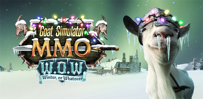 Fight a Forest in the Christmas Update for 'Goat MMO Simulator', Out Now on the App Store