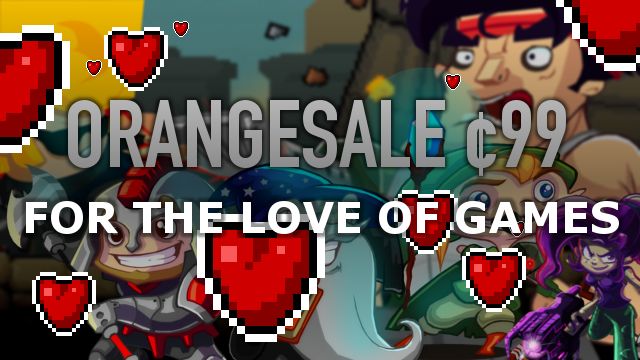 Orangepixel Spreading the Love Today with 99¢ Deals on 'Gunslugs', 'Heroes of Loot', and More