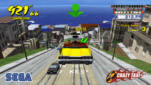 SEGA's Arcade Hit 'Crazy Taxi' Has Been Updated for 64-bit and is Now Free