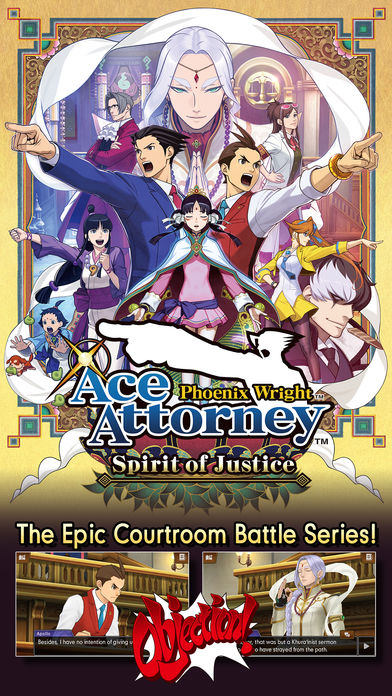 'Phoenix Wright: Ace Attorney - Spirit of Justice' is Out Now on the App Store