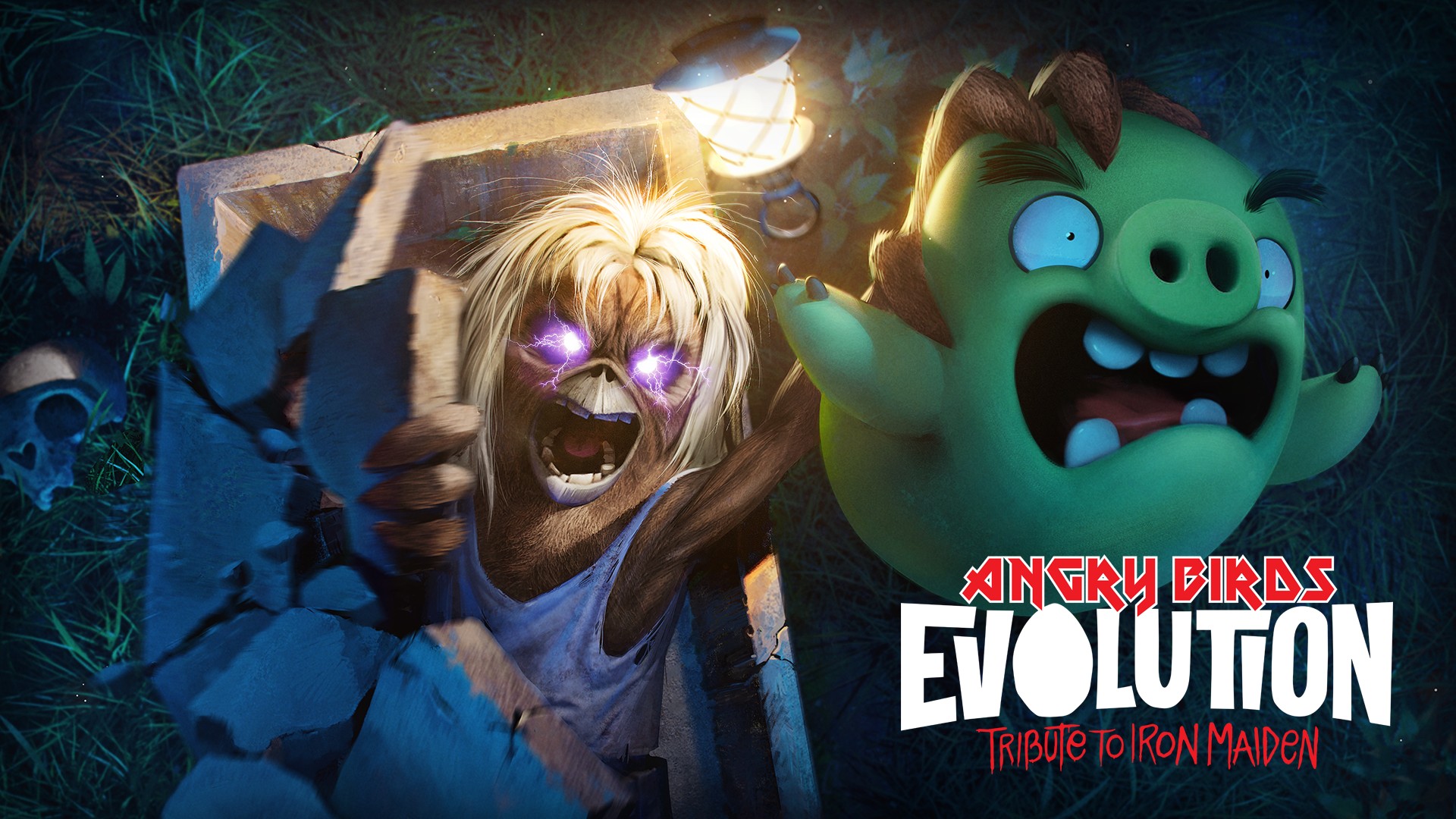 'Angry Birds Evolution' and 'Iron Maiden' Make for a Great Halloween Mashup