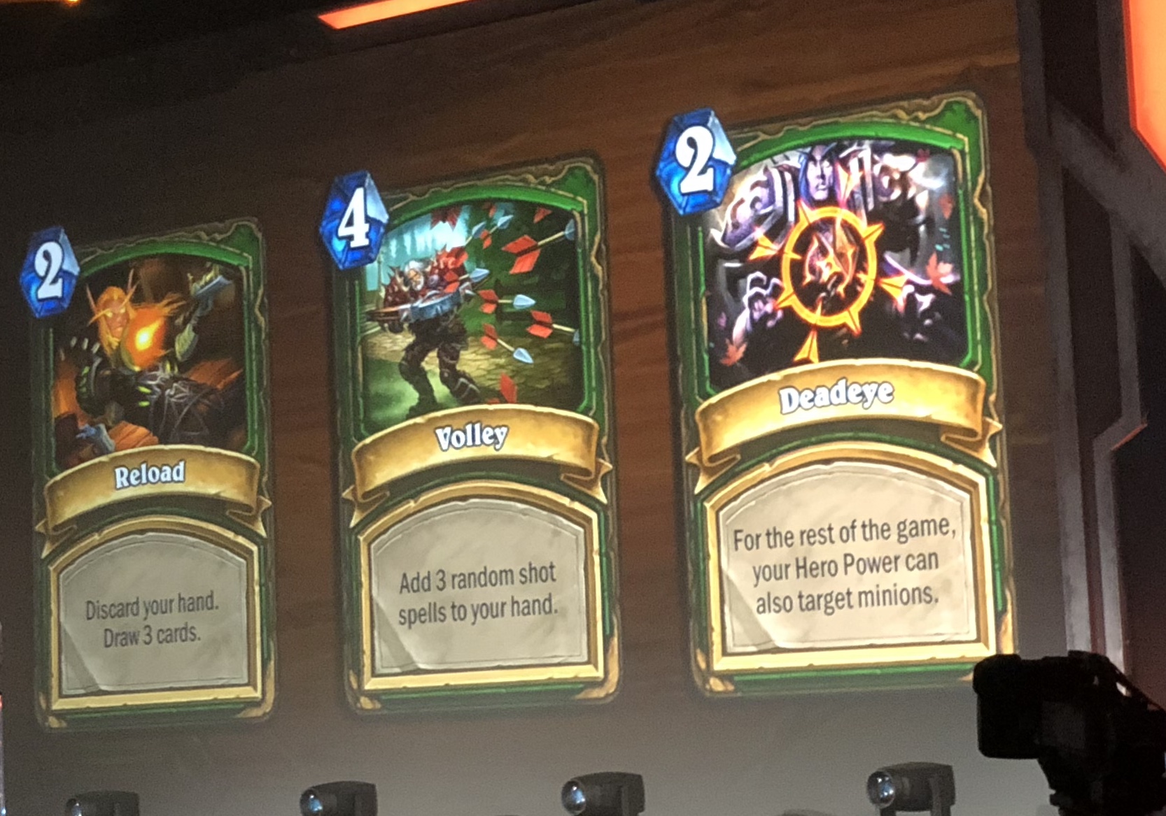 BlizzCon 2017 - New ?Hearthstone? Arena Cards Picked by Applause (or Yells)