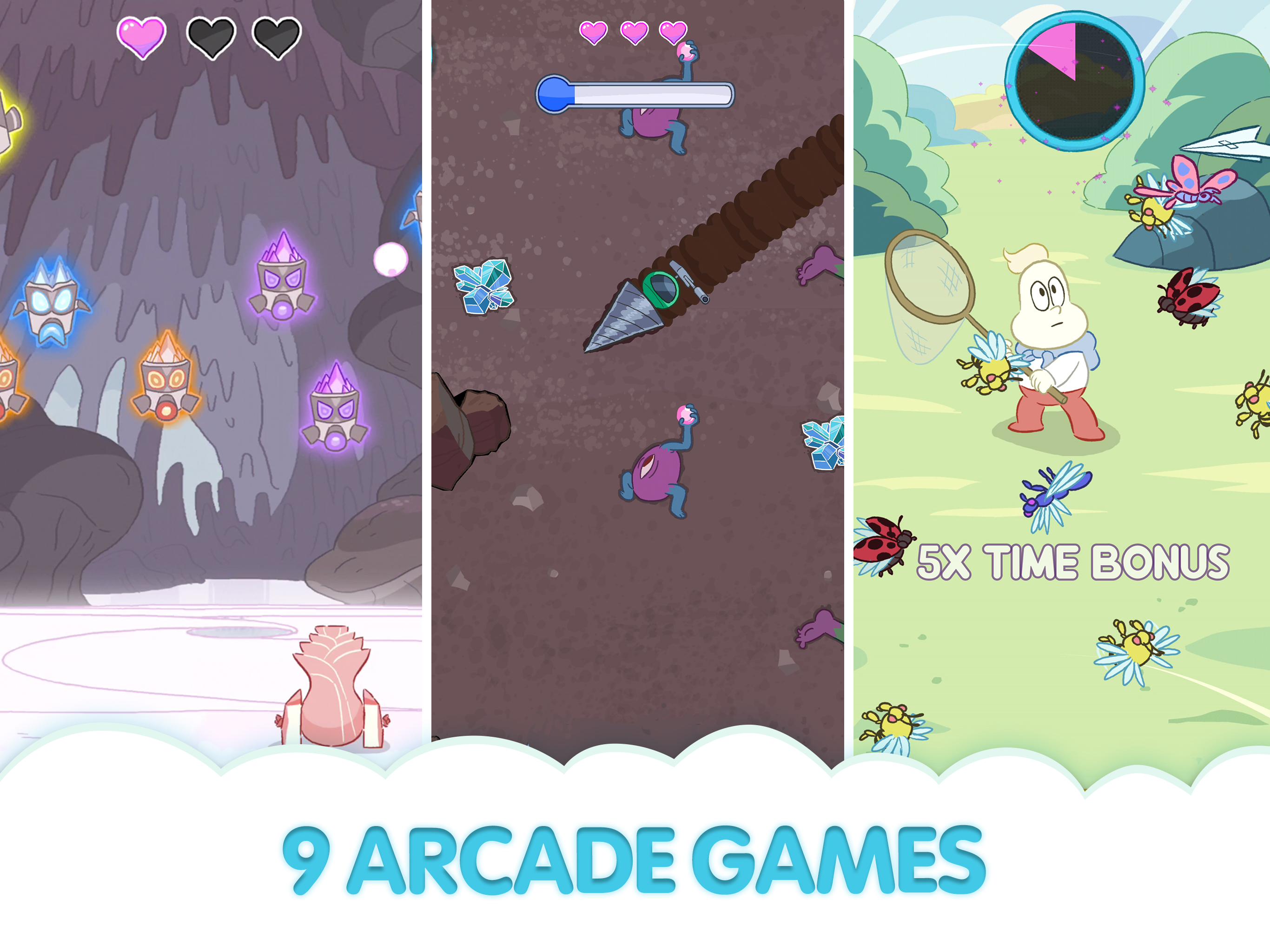 'Steven Universe: Dreamland Arcade' Brings Nine Arcade Games Each Focused on a Character from the Show