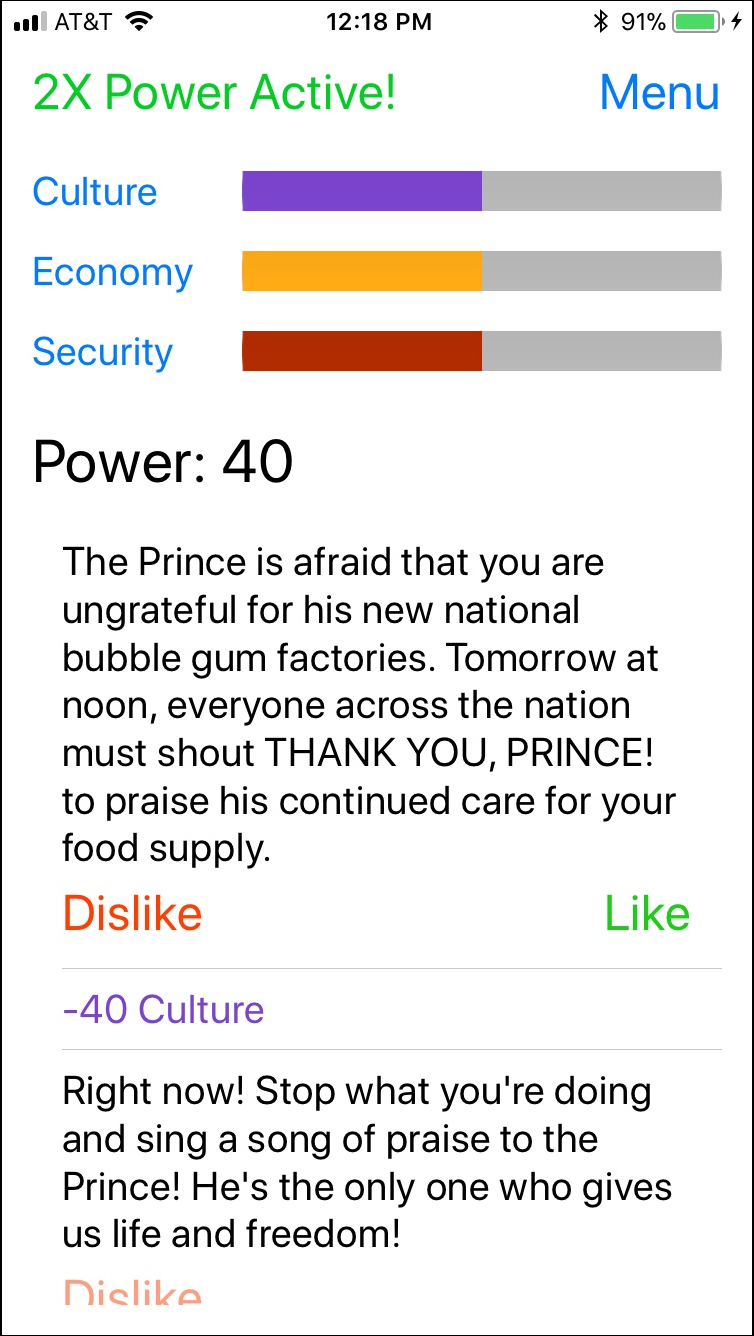 Help a 7-Year Old Boy Shape the World Through a Social Network in 'Friends of the Prince' from the Developer of 'Nano Empire'