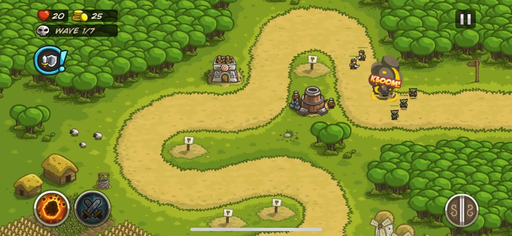 The Entire 'Kingdom Rush' Trilogy of Tower Defense Games Now Support the iPhone X Screen