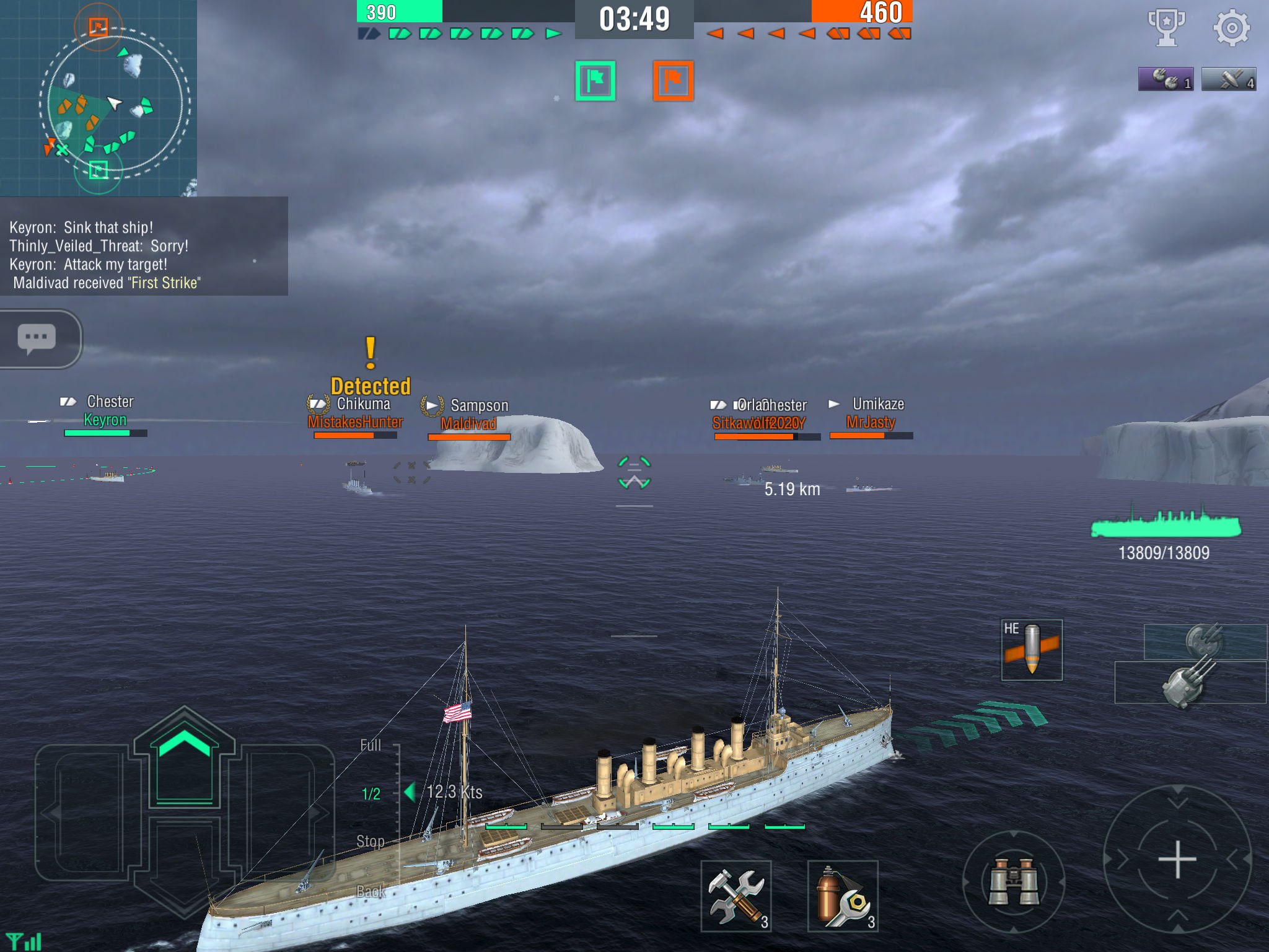 world of warship blitz carrier gameplay