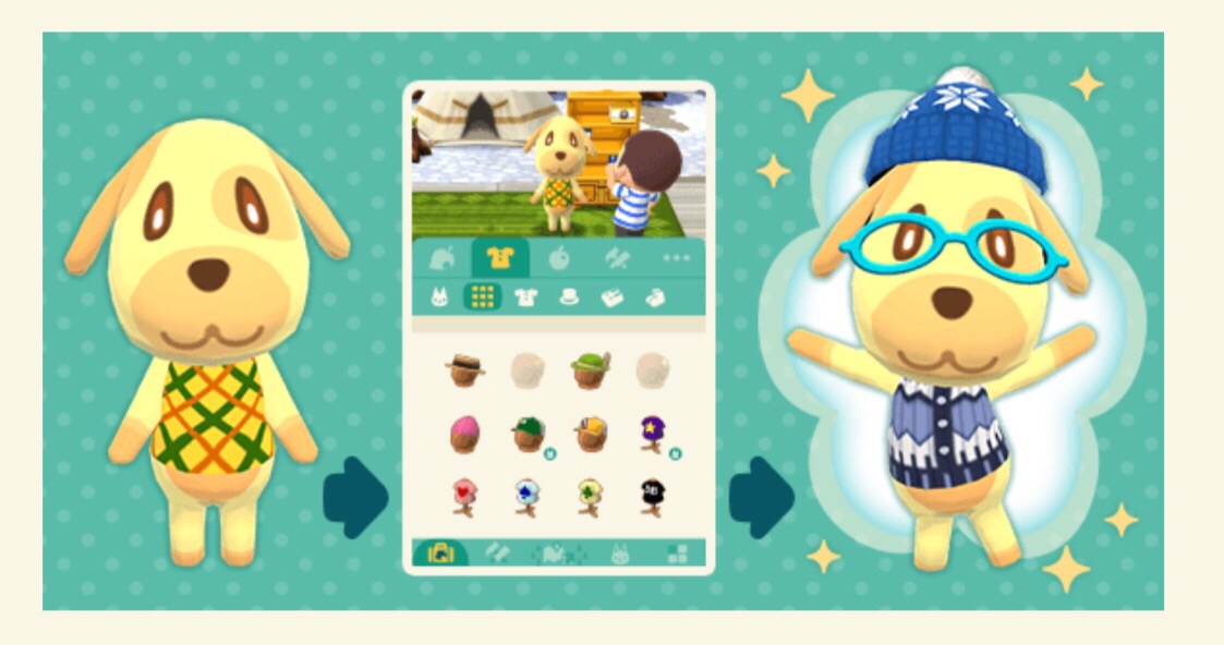 The Latest Update to 'Animal Crossing: Pocket Camp' Lets You Dress Your Animals, Play Slots, and More