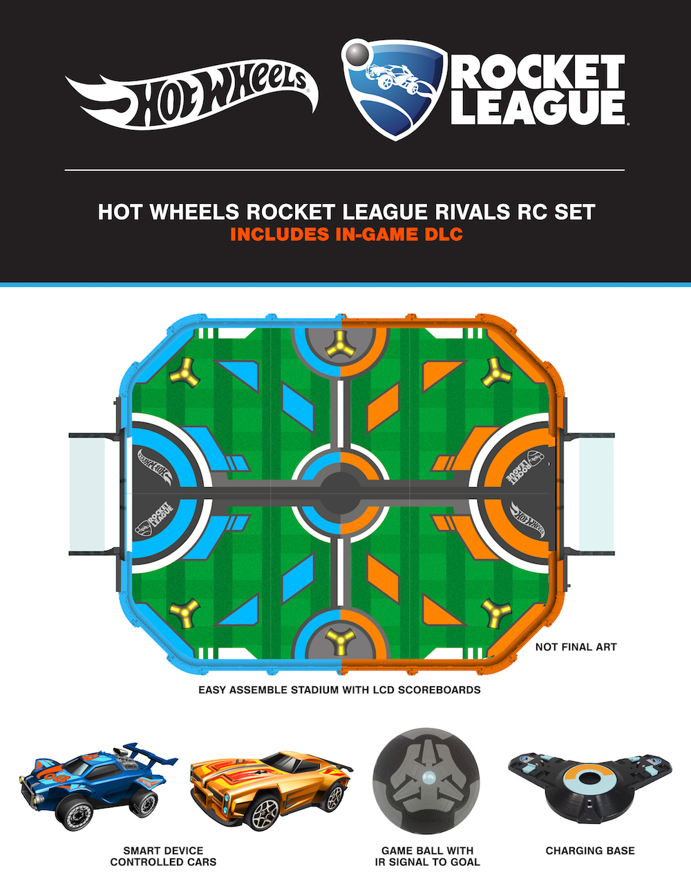 Hot Wheels to Release Smartphone Controlled 'Rocket League' RC Car Set this Holiday for $180