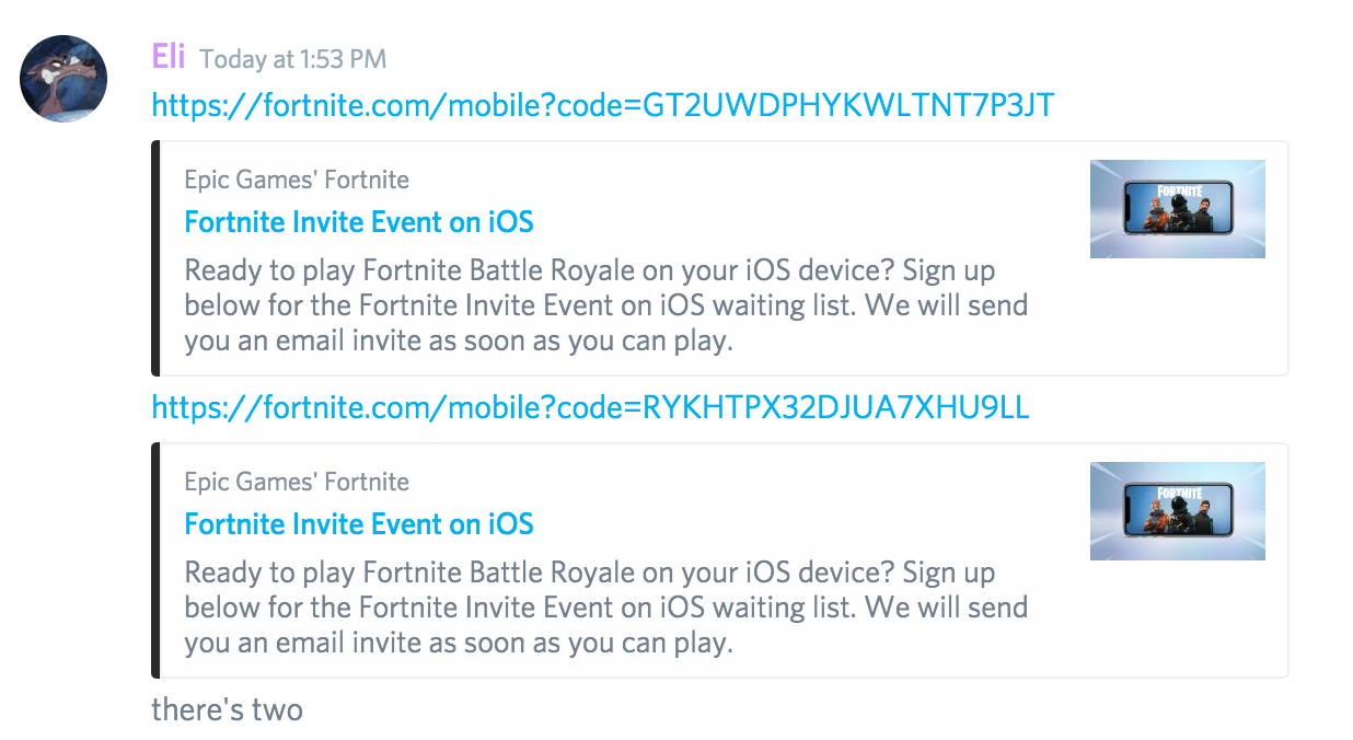 Get 'Fortnite' Mobile Invite Codes for Free on our 'Fortnite' Discord Server