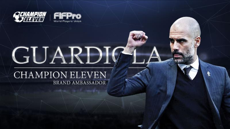 'Champion Eleven' Is an Officially-Licensed Football Management Game Starring Pep Guardiola, Kicking off Soon on the App Store