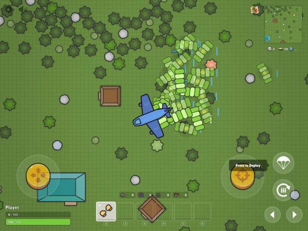 'ZombsRoyale.io' Is a 2D Top Down Battle Royale That Blends 'PUBG' and 'Fortnite, Available Now on iOS