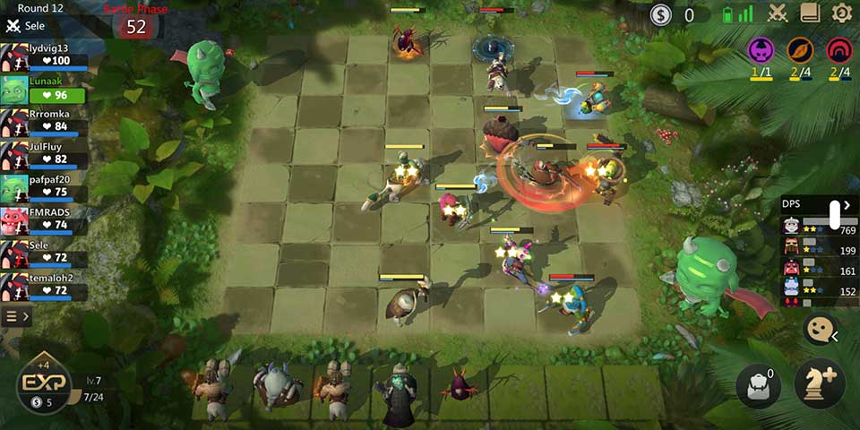 Auto Chess mobile gameplay