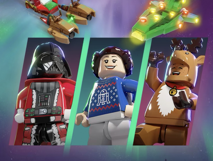 lego star wars castaways christmas update 