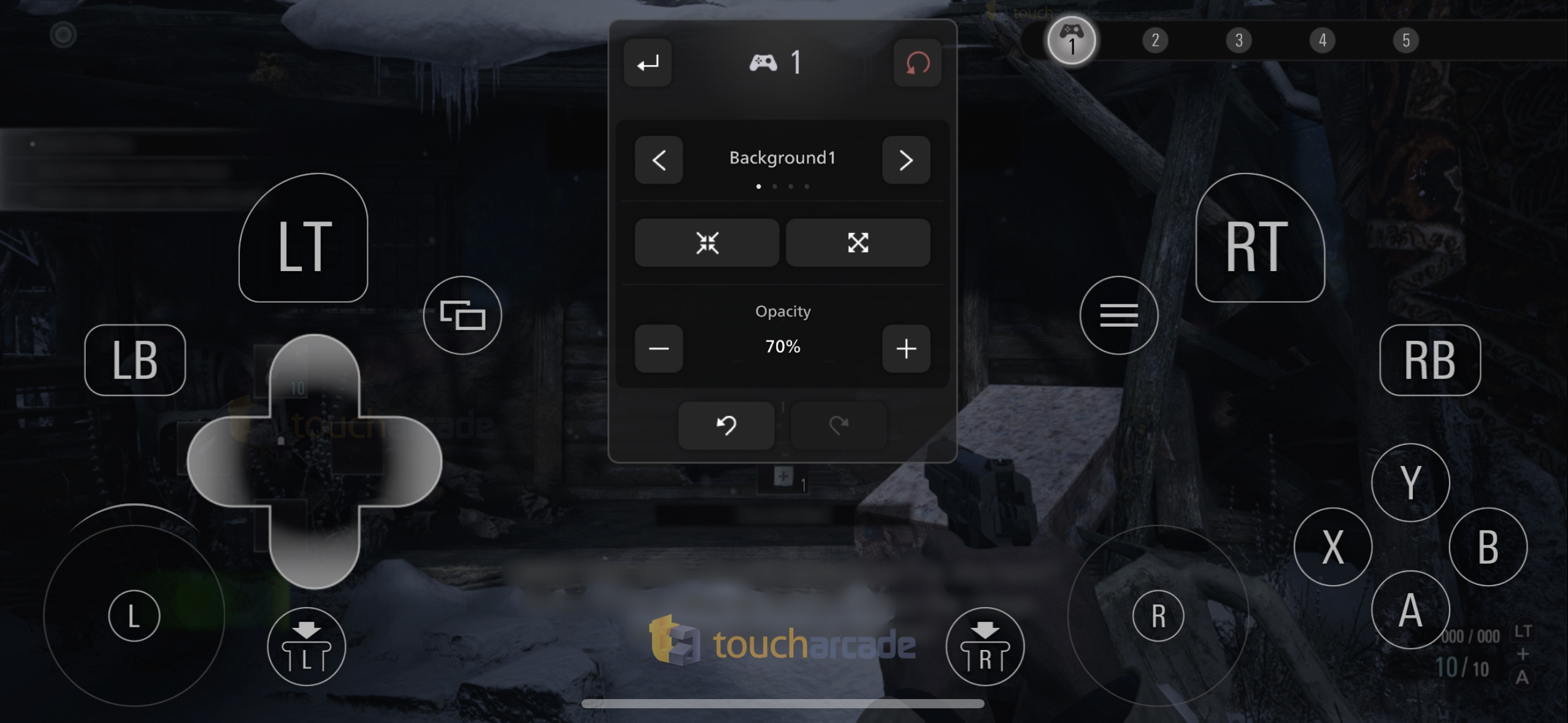 re village touch control customization