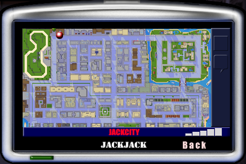 car jack streets gps screen