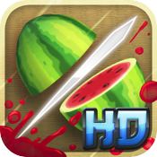 Fruit Ninja HD (Multiplayer Online) - iPad Gameplay Video 