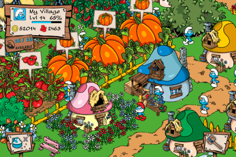 Play Smurfs' Village on PC 