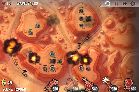 ibomber defense among the ruins walkthrough