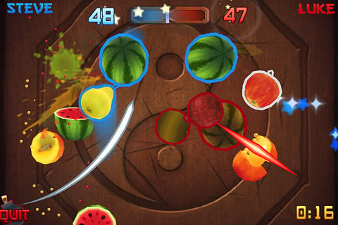 Fruit Ninja' Version 1.4 Update Brings Online Multiplayer Through