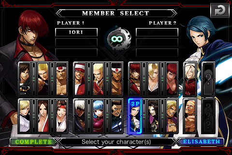 Iori Yagami Elisabeth  King of fighters, Fighter, Capcom vs snk