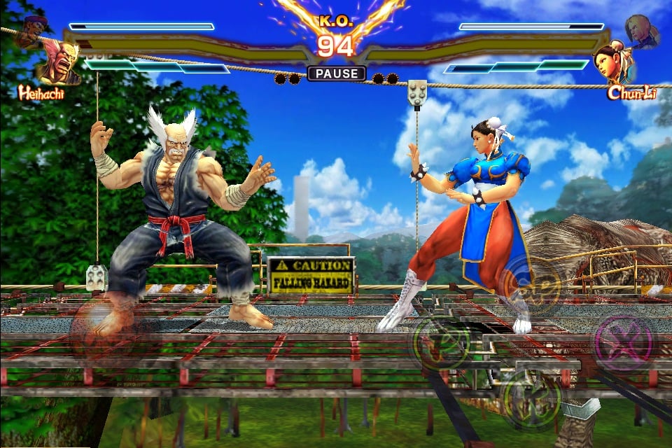 Street Fighter X Tekken Mobile' Adds Rolento and Heihachi to the