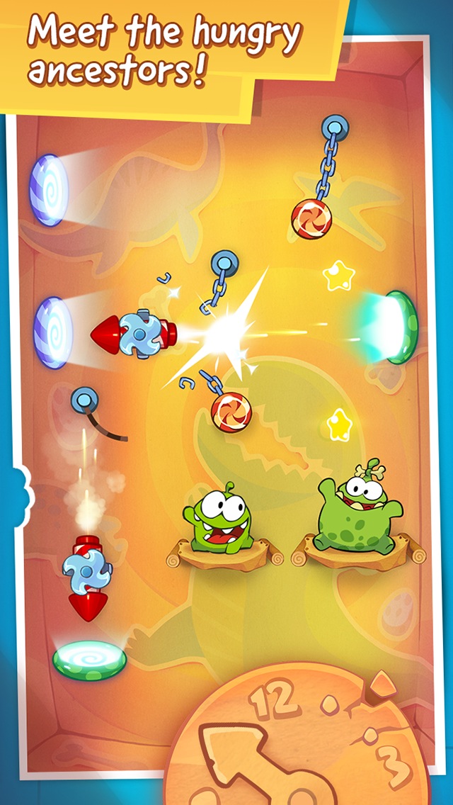 download free om nom cut the rope time travel