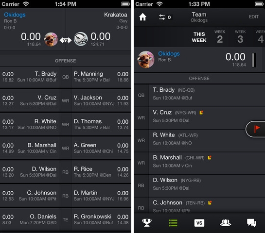Yahoo Updates Its Fantasy App and Adds Mobile Drafting – TouchArcade