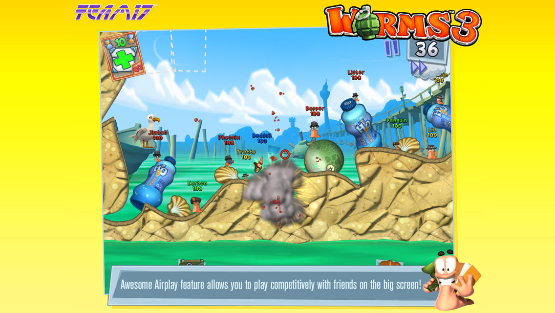 worms 2 armageddon ios review