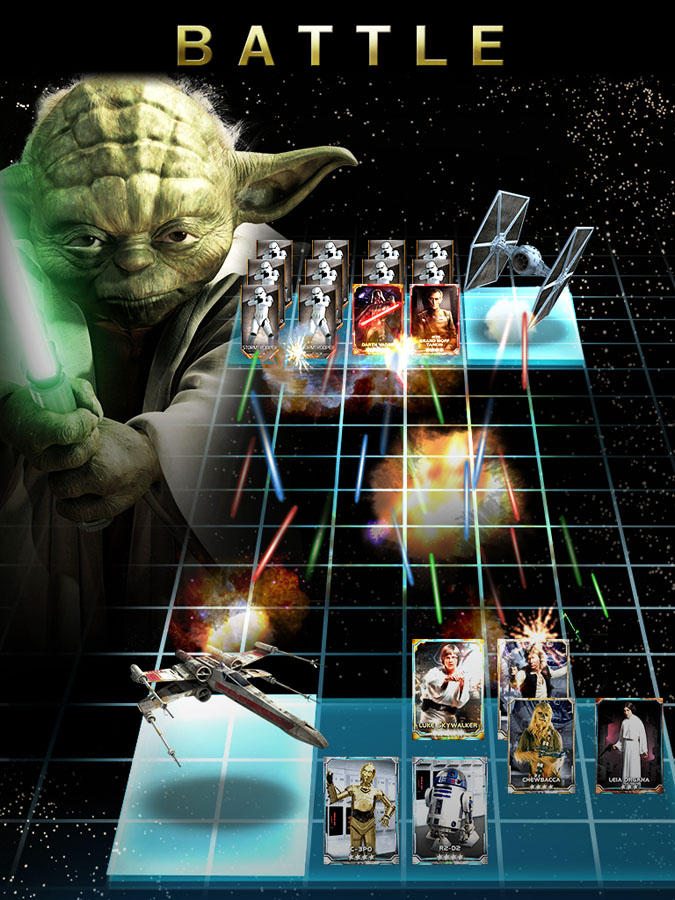 ‘Star Wars Force Collection’ Card Battling Game Now Available TouchArcade