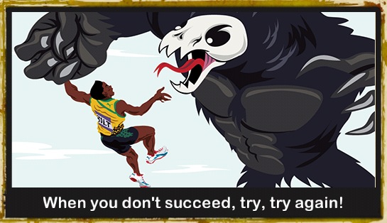 Temple Run 2, 100 WAYS TO DIE