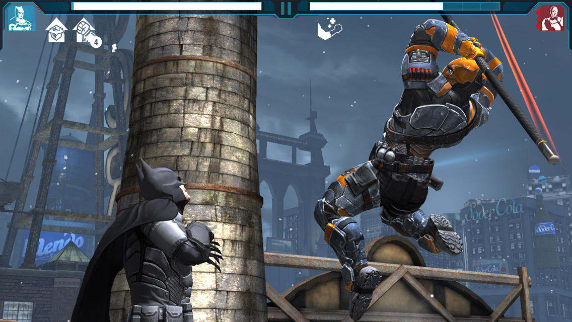 Batman: Arkham Origins Mobile - Gameplay Walkthrough Part 1 - Uptown Gotham  (iOS, Android) 