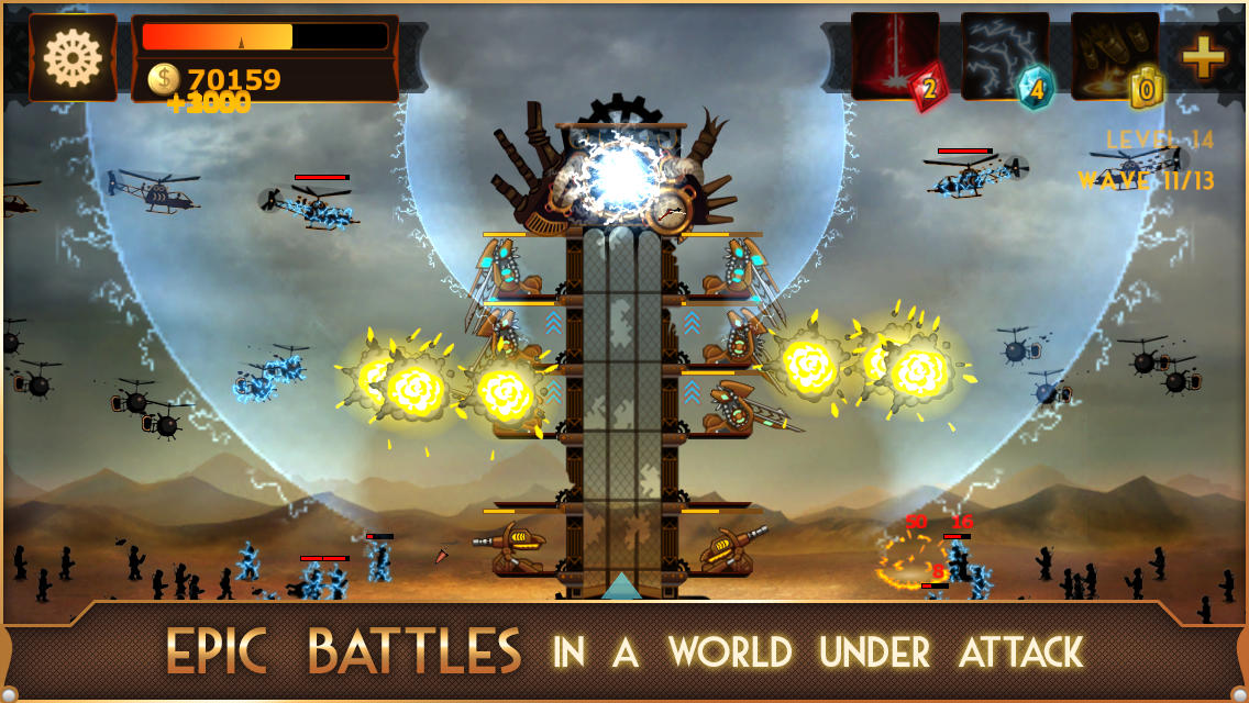 download the last version for iphoneTower Defense Steampunk