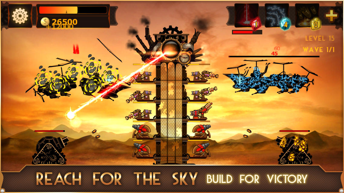 download the new version for windows Tower Defense Steampunk