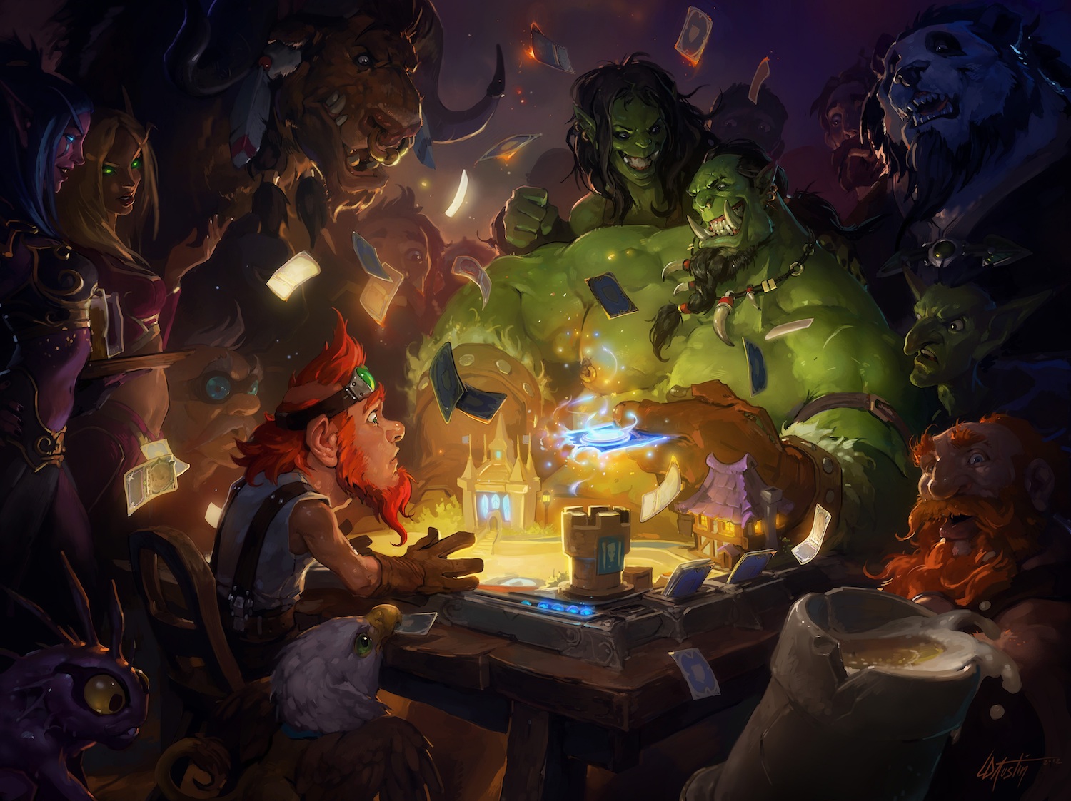 Hearthstone Announcement Art