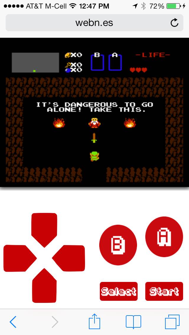 How to Play NES Games On an iPhone Without Jailbreaking via webNES