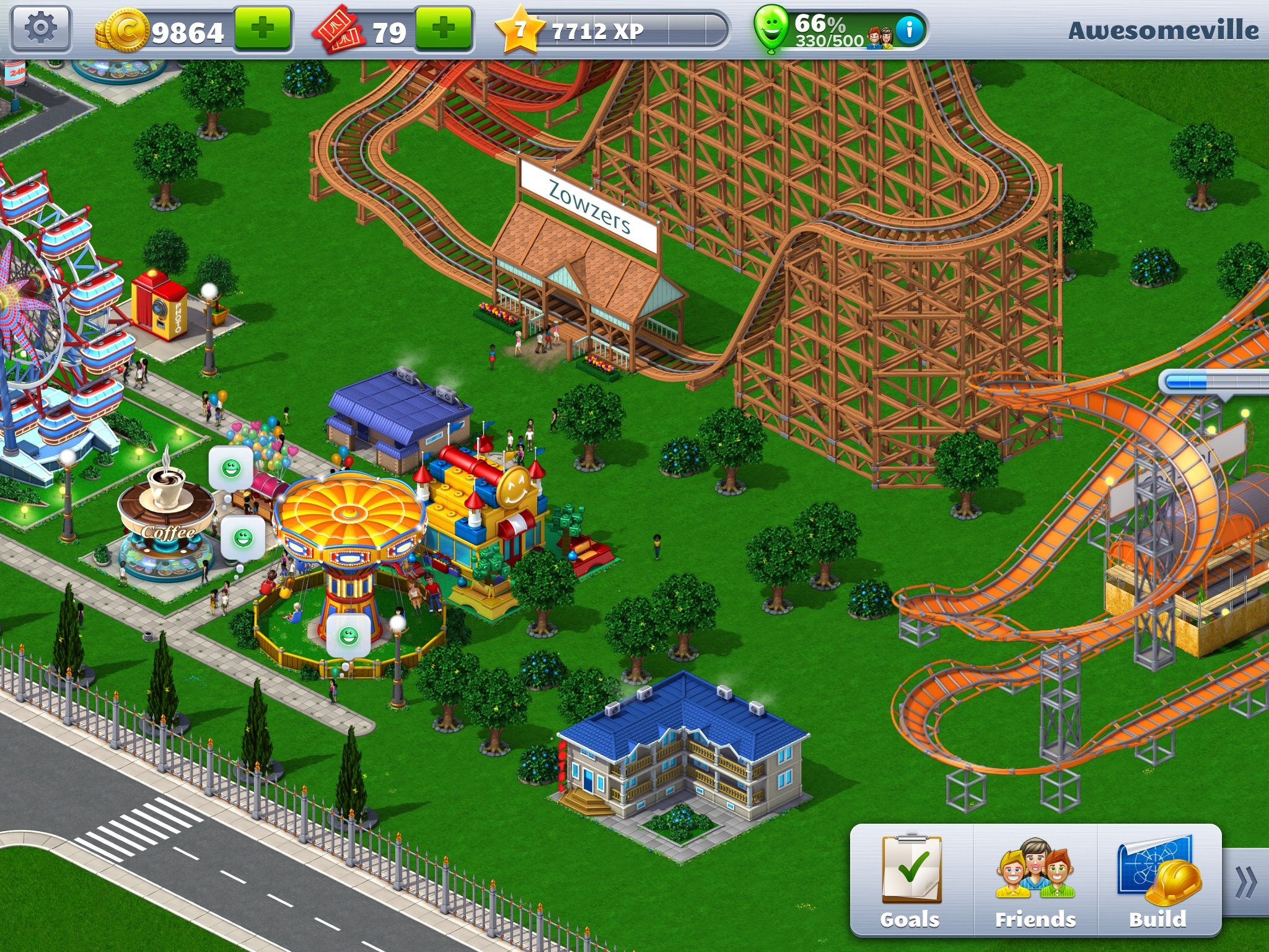 RollerCoaster Tycoon Classic Gameplay (iOS / Android) Trailer 