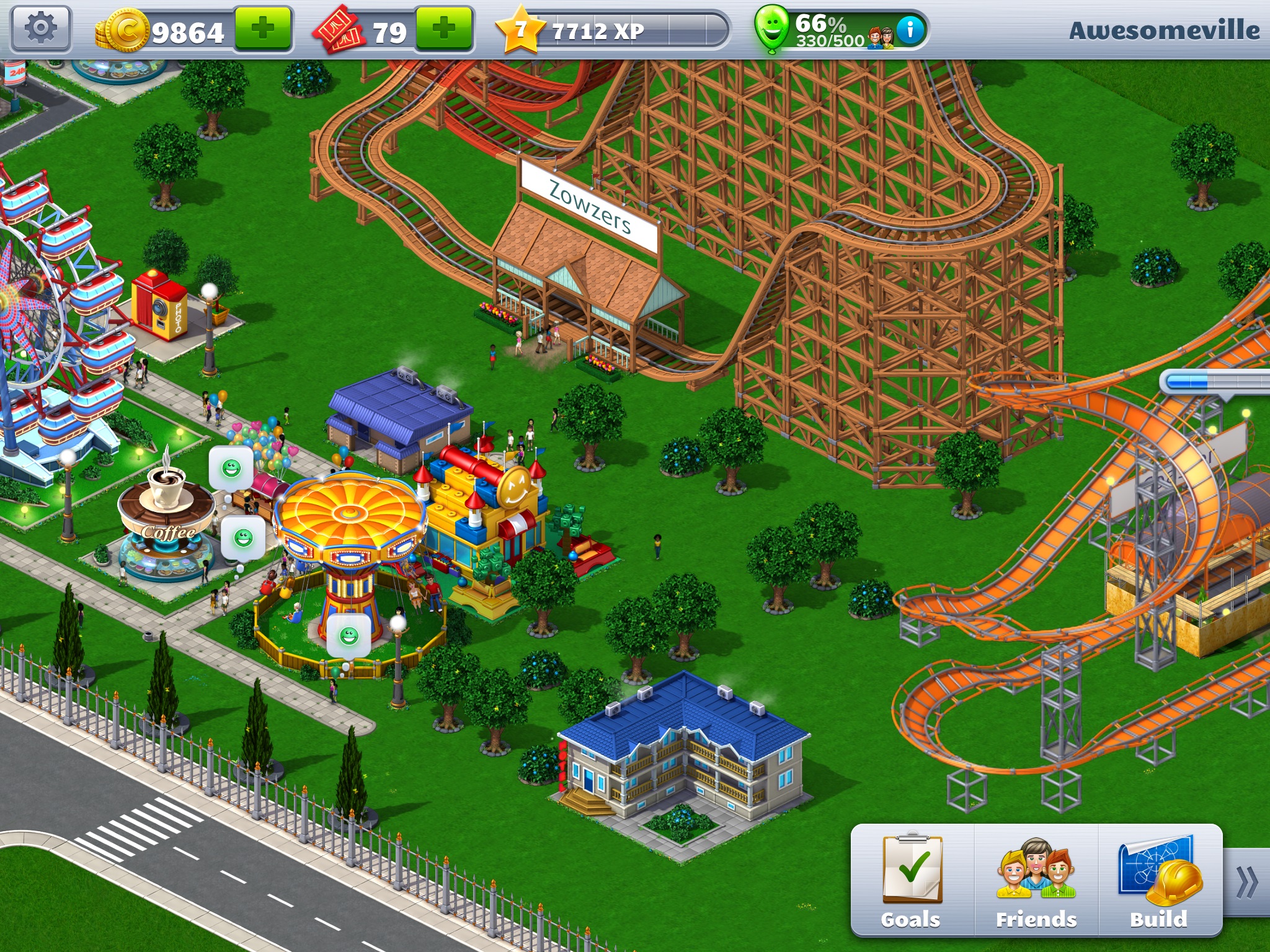 roller coaster tycoon 4