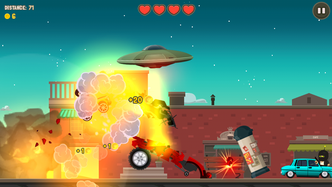 Aliens Drive Me Crazy – Một game hành động moblie đang lột xác