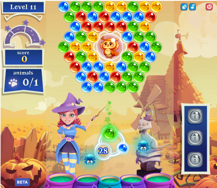 Bubble Witch 3 Saga - Psst, witches! Wanna have some extra fun