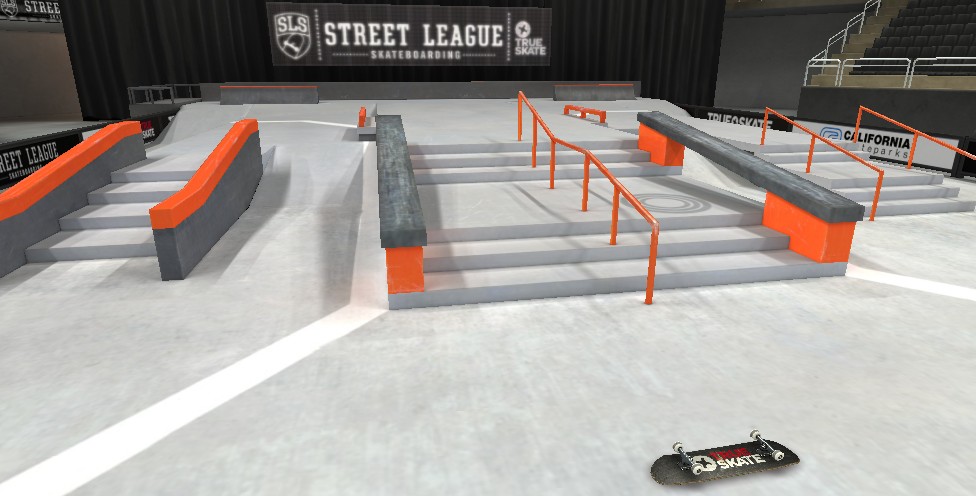 true skate map