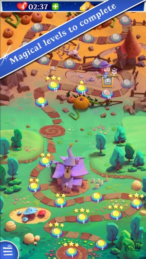 Bubble Witch 3 Saga released on iPhone and Android with 220 new