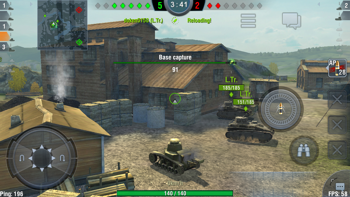 whats the difference between world of tanks and world of tanks blitz