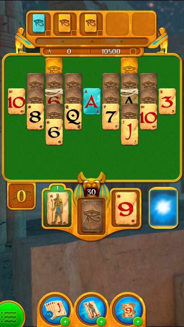 free pyramid solitaire card games