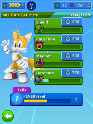 Sonic Jump Fever Launch 1