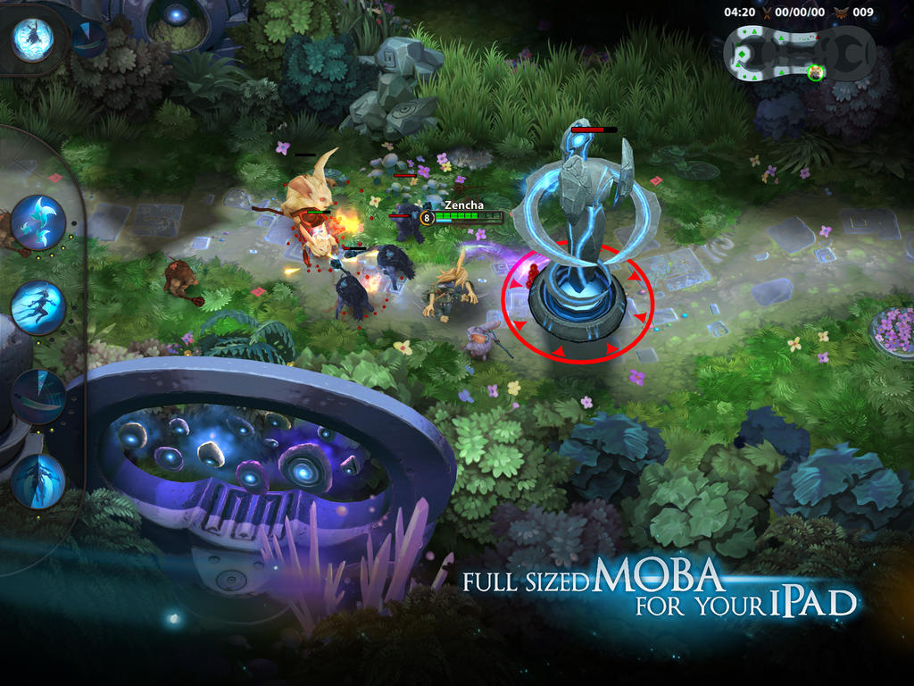 ipad moba games