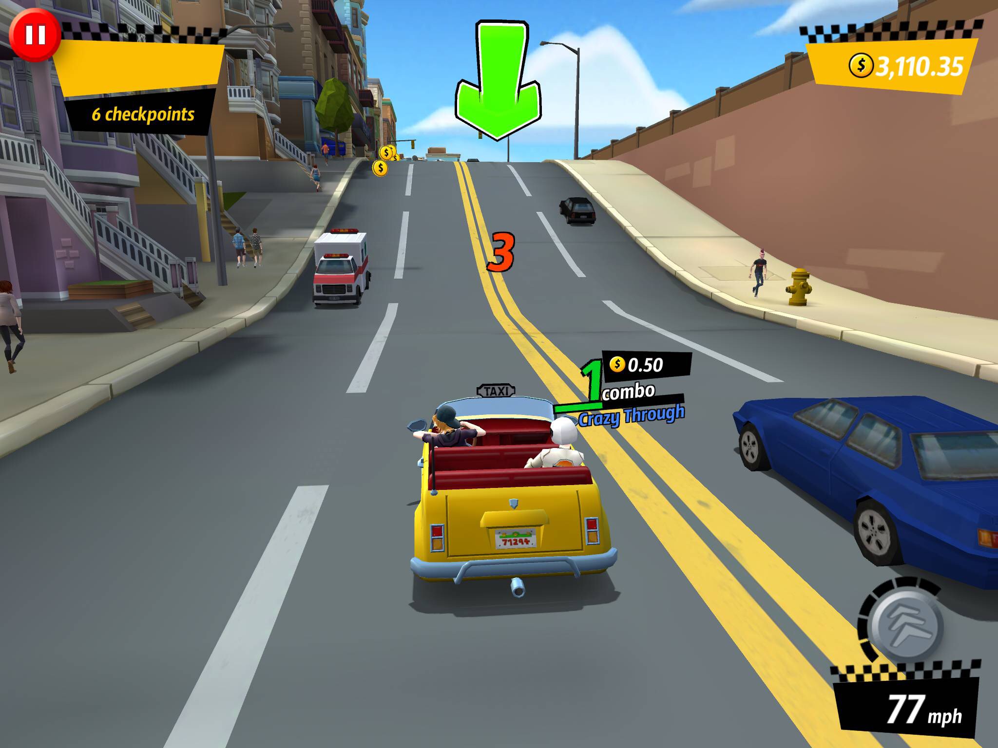 Sega Crazy Taxi: City Rush (for Android) Review